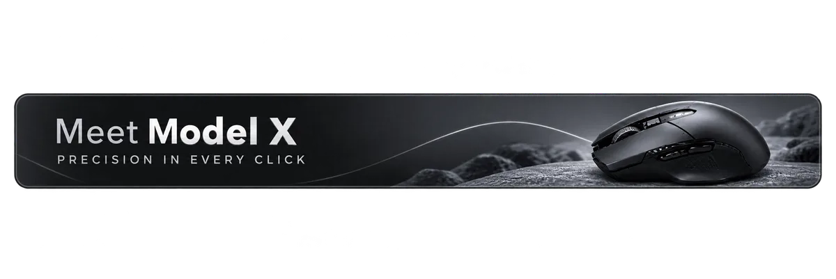 Meet Model X — Precision in every click